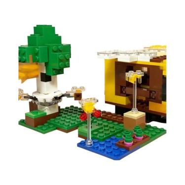 Imagem de Blocos De Montar Compatíveis Para Crianças Série Meu Mundo Pixel Casa 