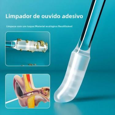 Imagem de Removedor De Cera De Ouvido De Silicone Descartável, 24 Peças, Palheta
