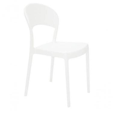 Imagem de Cadeira Tramontina Sissi Encosto Fechado Branco