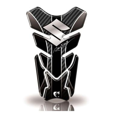 Imagem de Protetor De Tanque Adesivo Moto Suzuki Cor Preto