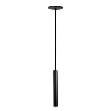 Imagem de Pendente Tubo Palito 30cm - Preto