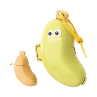 Imagem de Estojo Portátil Para Escova De Dentes Em Formato De Banana, Organizado