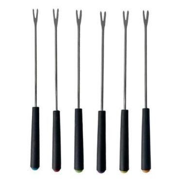 Imagem de Garfinhos Para Fondue Aço Inox - Cartela Com 6 Unidades - Sao Jose