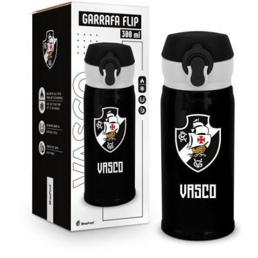 Imagem de Garrafa Térmica Flip 300Ml Água Time Vasco Oficial Presente - Brasfoot
