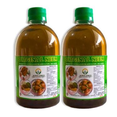 Imagem de Óleo De Neem Concentrado 500ml - 2uni - Rende 300Lts - AGROLIDHER