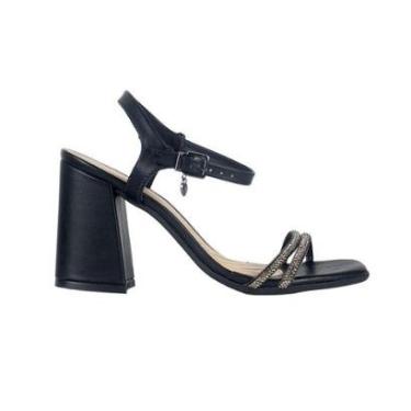 Imagem de Sandália Ramarim Strass Salto Alto-Feminino