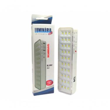 Imagem de Luminária Emergência MAX-8831B Iluminação Rápida