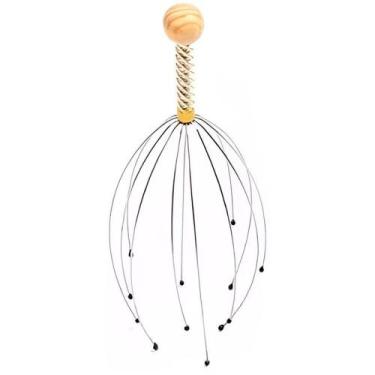Imagem de Massageador Coçador De Cabeça Relaxante Antiestresse - SHOPMIX