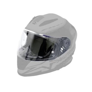 Imagem de Viseira Norisk FF302 Cristal Polivisor - Visor 1