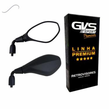 Imagem de Retrovisor GVS Premium Modelo BMW F800 Haste Curta Rebaixada 90 Lente 