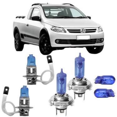 Imagem de Super Brancas Farol E Milha Saveiro G5 2008 09 10 11 2012 - VELOX TIGE