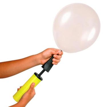Imagem de Bomba Inflador de Balões Manual Portátil Rápido Para Encher Bexigas Fe