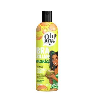 Imagem de Shampoo Coconut Curls Brazilian Mania 300ml Oh My - Haskell
