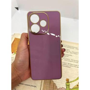 Imagem de Capa de celular compatível com Oppo A5 Pro 5G Nevoa Cor:Roxo - oilojin