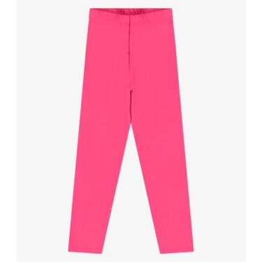 Imagem de Legging Infantil Menina Molecotton Rovitex Kids Rosa, 18, Rosa