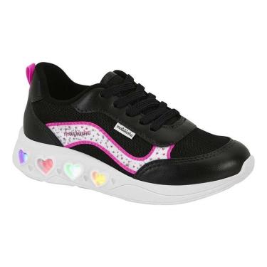 Imagem de Tênis Infantil Feminino Led Menina Luzes Molekinha Luzinha-Feminino