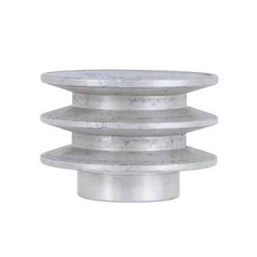Imagem de Polia de aluminio 100mm 2 canais s/ furo worker