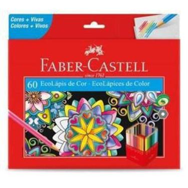 Imagem de Lápis De Cor 60 Ecolápis - Faber Castell - Tendtudo - Faber-Castell