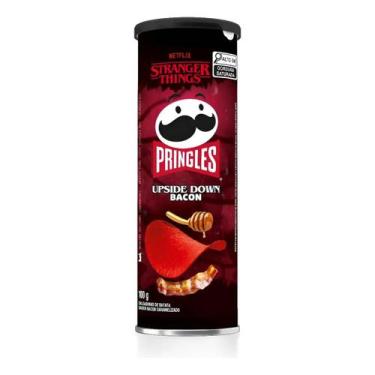 Imagem de Batata Pringles Edição Limitada Stranger Things 6 Latas, Bacon