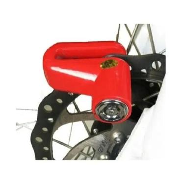 Imagem de Cadeado Trava Para Disco Freio Moto Antifurto Universal - prime