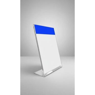 Imagem de Kit 5 Display Acrílico A5 Mesa Balcão Transparente - Congratulations S