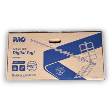 Imagem de Antena uhf digital yagi alto ganho banda - PROELETRONIC
