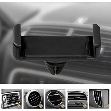 Imagem de Ventilação do carro do titular do telefone móvel, 360 ° Rotatable, suporte ajustável para 4-7,2 polegadas Telefone móvel Anti-Slip Titular Air ventilação suporte móvel (Color : Schwarz)