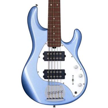 Imagem de Contrabaixo 5C Music Man Sterling Sub Ray 5 Lake Blue Metallic - Ernie