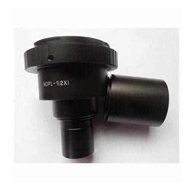 Imagem de BEEYNG Acessórios de microscópio de laboratório 2X adaptador de lente ocular de microscópio biológico montagem T2 (Cor: para N-K)