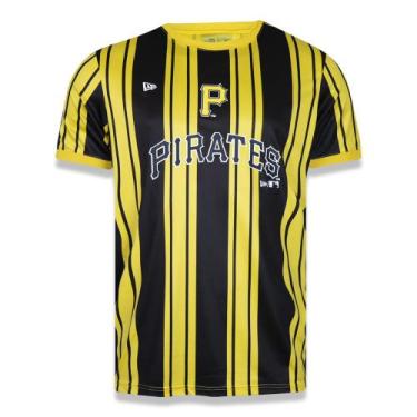 Imagem de Camiseta Pittsburgh Pirates Mlb Soccer Style Amarelo/Preto New Era