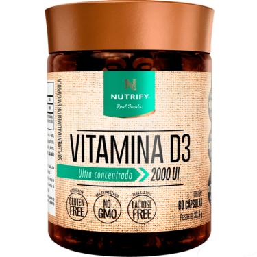Imagem de Vitamina D3 Nutrify 60 Cápsulas Powerdent 