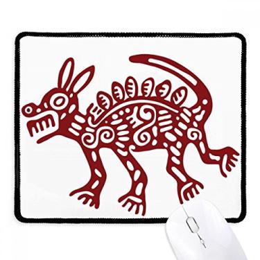 Imagem de Mousepad Mexico Totems Wild Animal Civilization Tapete de borracha para jogos