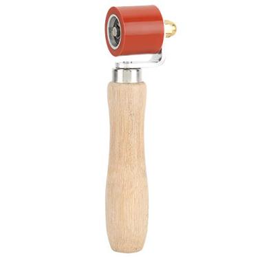 Imagem de Yencoly Rolo de solda resistente de aço inoxidável, rolo de pressão, para atletas domésticos, ferramenta de solda de temperatura e estação de ferro de solda (vermelho)