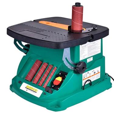 Imagem de Lixadeira Combinada Bancada e Cinta Manrod MR-41417 Mono 220v