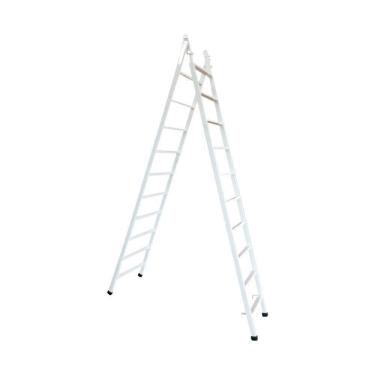 Imagem de Escada Extensiva 10 X 18 Degraus Cor: Branco