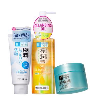 Imagem de Kit Hada Labo Gokujyun Trio (3 Produtos)