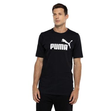 Imagem de Camiseta Puma Masculino Manga Curta Essentials Logo Tee