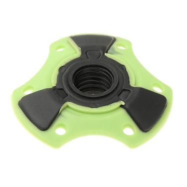 Imagem de predolo Cesta de pólo de caminhada, cesta de pólo de esqui, suporte de neve, protetor de ponta de bengalas, substituição de acessórios de bastões de caminhada, VERDE