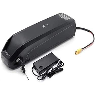 Imagem de Bateria de li-oin com usb 48v13ah 48v 17ah bateria downtube para bicicleta elétrica com carregador para motor 250w 500w 750w 800w 1000w