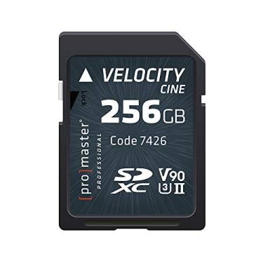 Imagem de Cartão de memória Promaster SDXC 256 GB Velocity CINE UHS-II Speed Class 3, U3 V90