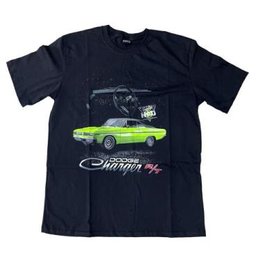 Imagem de Camiseta Dodge Charger R/T Blusa Carro Adulto Unissex Hcd680 - Carros