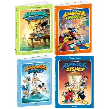 Imagem de Kit 4 Gibi Disney Coleção O Grande Almanaque Disney Vol 14 Vol 15 Vol