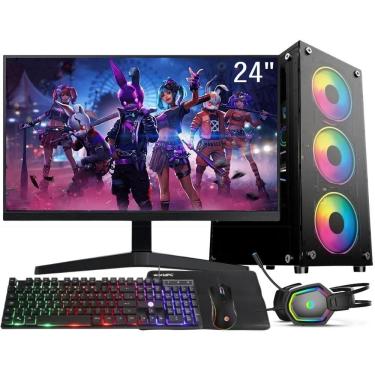 Imagem de PC Gamer Completo 3green Smart, Intel Core i7, 16GB RAM, Radeon RX 580 8GB, SSD 512GB,...