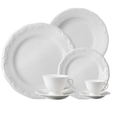 Imagem de Aparelho De Jantar E Chá 56Pcs Para 8 Pessoas Pomerode Porcelana Schmi