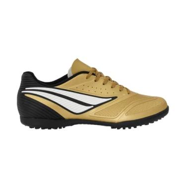 Imagem de Chuteira Society Penalty Garra Y-1 Dourado/branco/preto 242256-0068-39