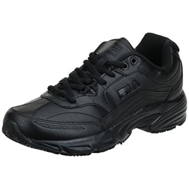 Imagem de Fila Sapato masculino Memory Workshift-m, Preto/Preto/Preto, 14 Wide