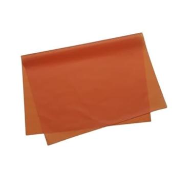 Imagem de Papel de Seda Laranja 1 AC 85 50x70 cm Pacote C/100 Unidades
