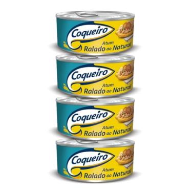 Imagem de Atum Coqueiro Ralado ao Natural 4 Ltas 170g