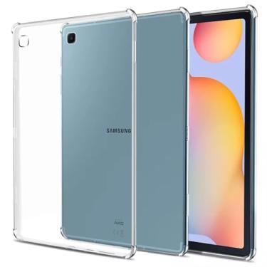 Imagem de Capa de Silicone TPU Transparente para Tablet Samsung Galaxy Tab S6 Lite 10,4" Pol (2020)