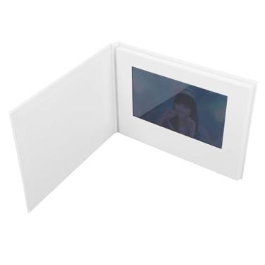 Imagem de Cartão Video, Folheto Eletrônico Recarregável 4GB de Memória 7 Polegadas para Anunciar para o Aniversário